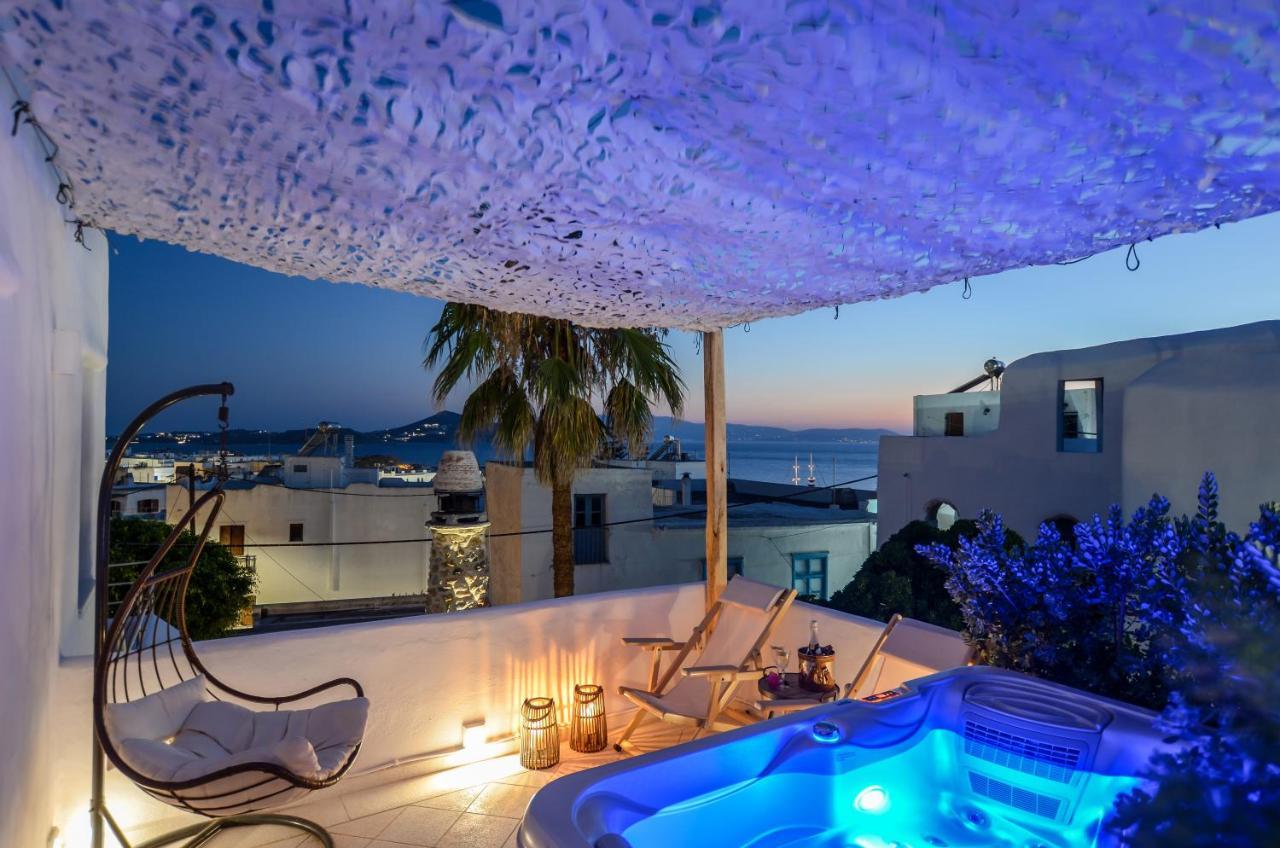 Honey & Cinnamon Luxury Suite Naxos City Exterior foto